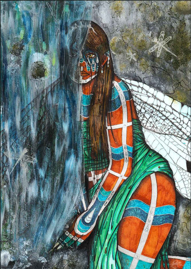 Killara, the water weaver, original painting