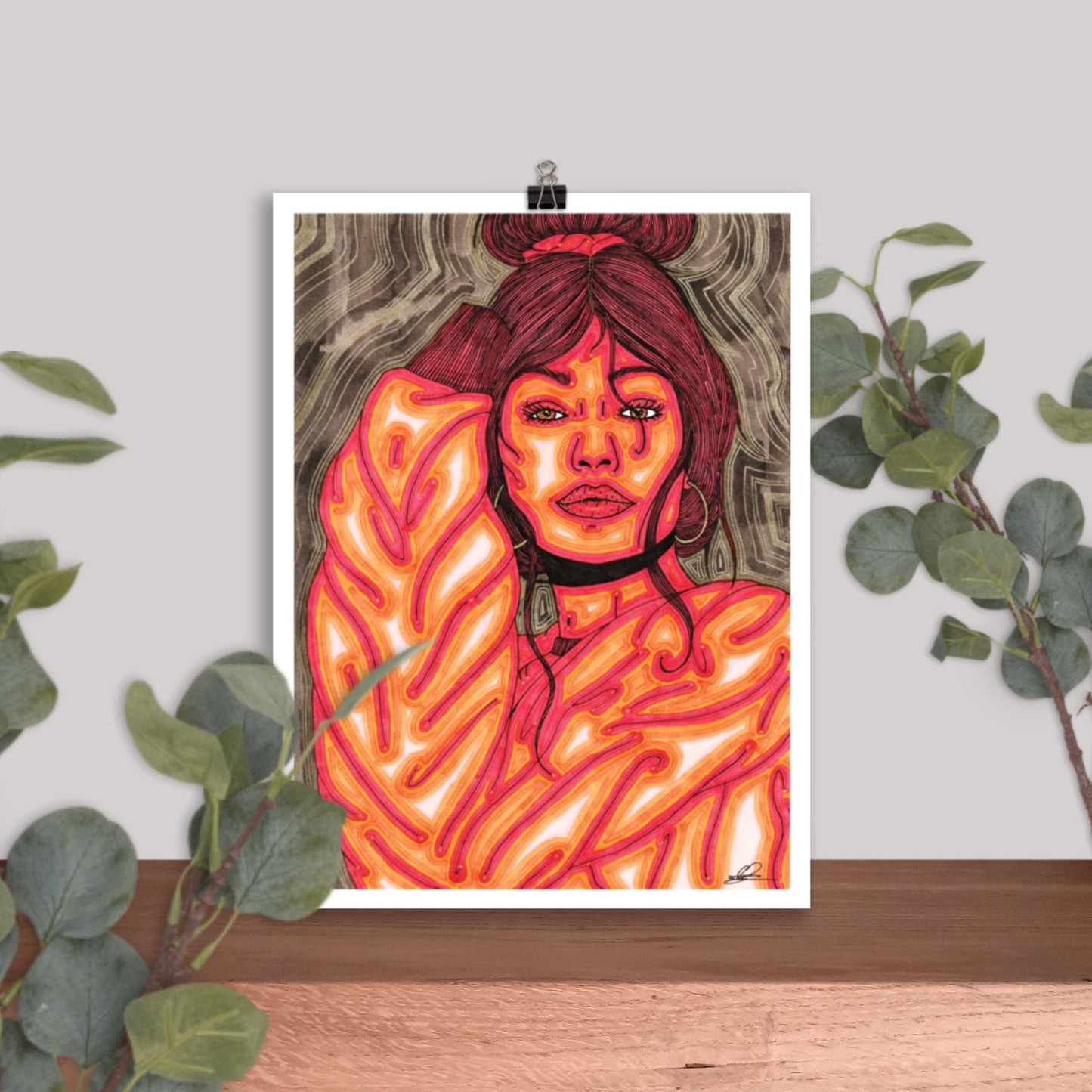 Sierra, custom size poster print