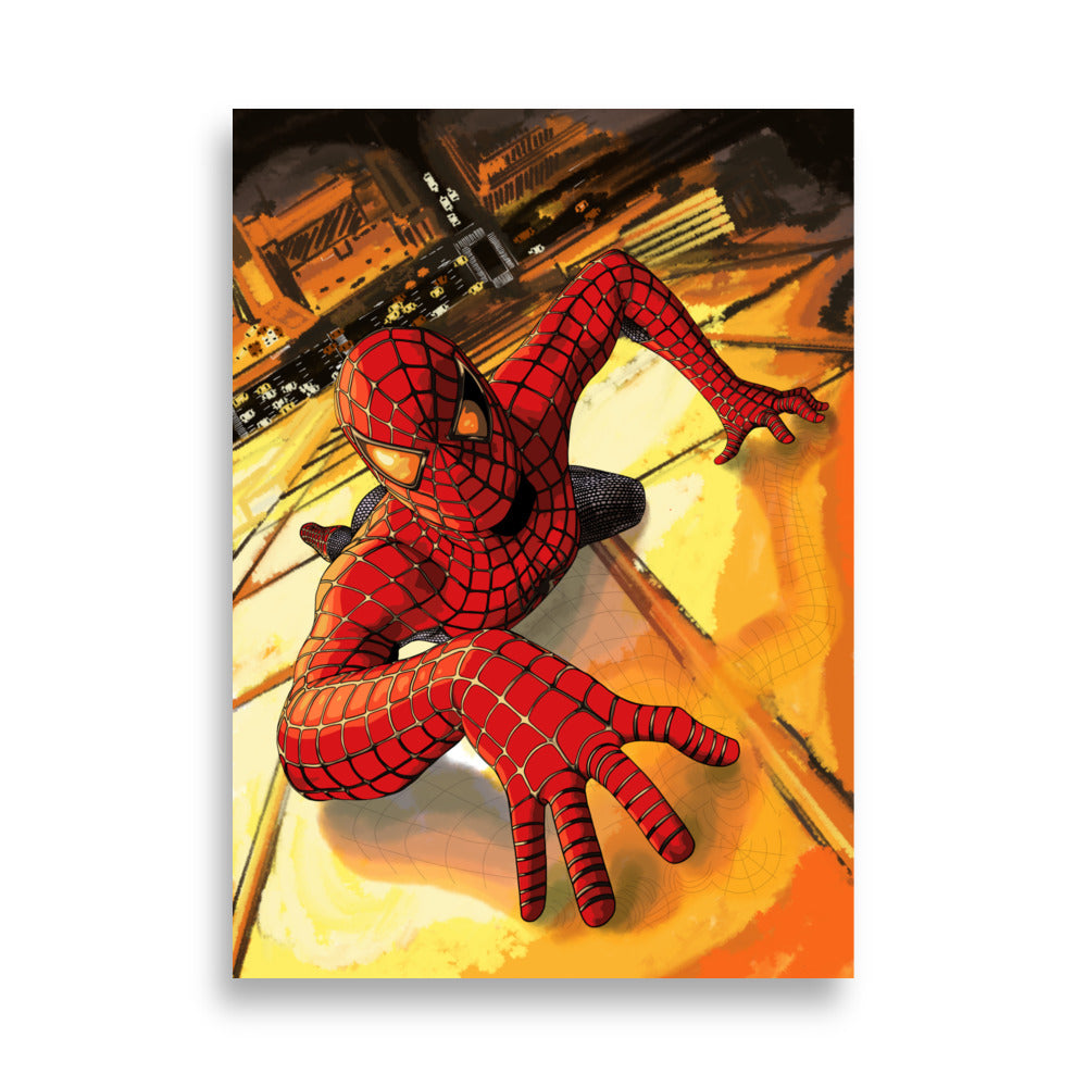 Spiderman 2002, unofficial Poster print