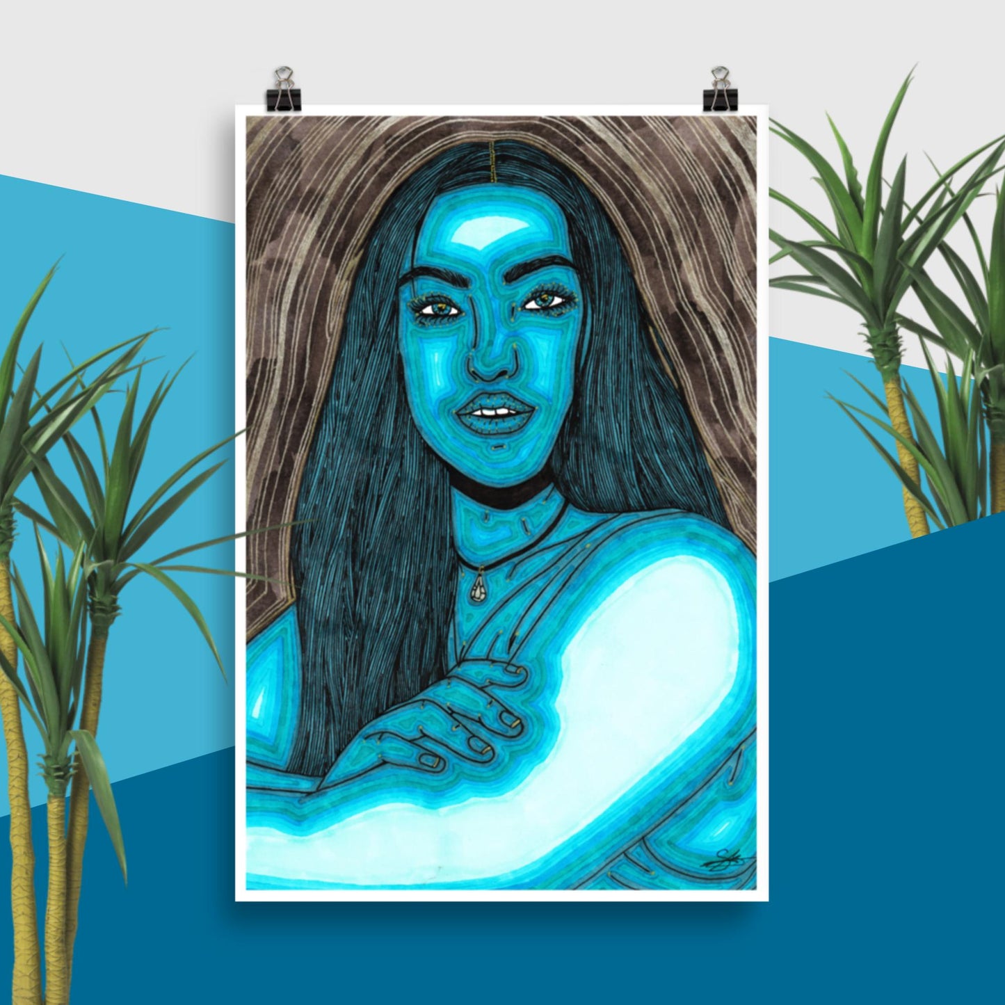 Atlanta, custom size poster print