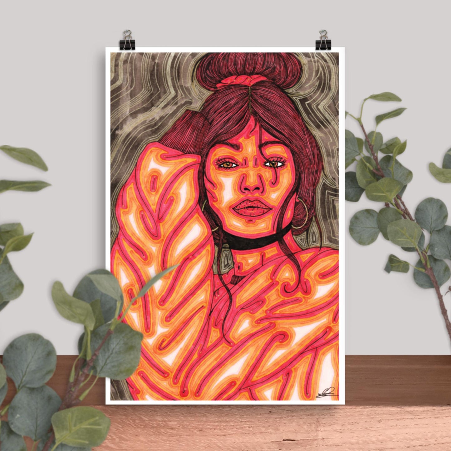 Sierra, custom size poster print