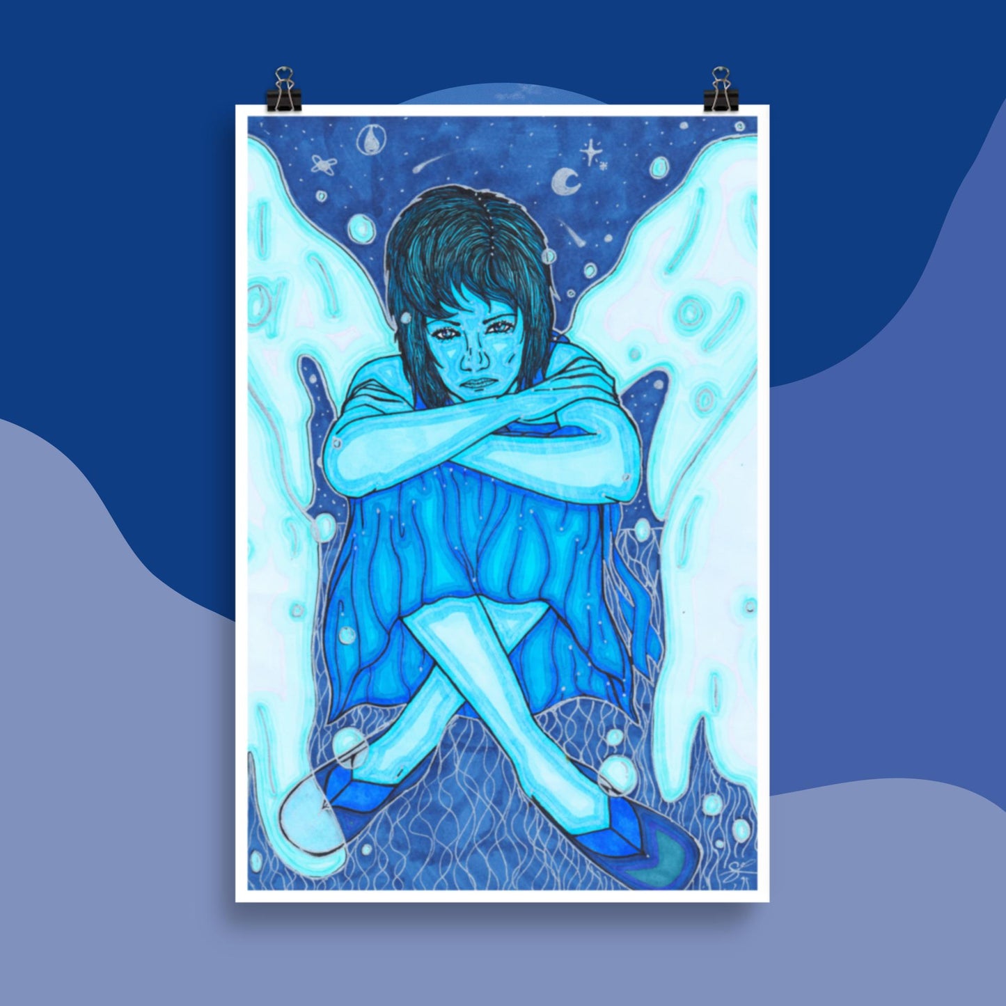 Lapis, custom size poster print
