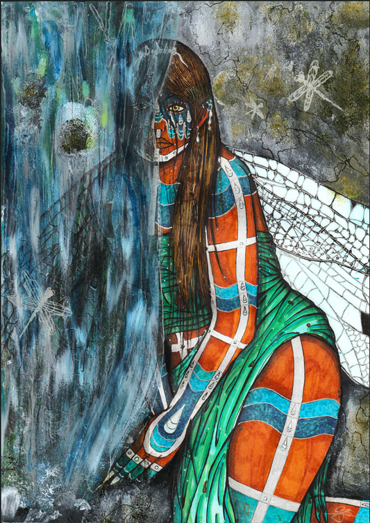 Killara, the water weaver, original painting