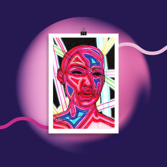 Beams custom poster print