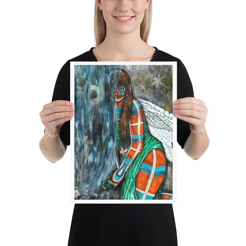 Killara, the water weaver, custom size print