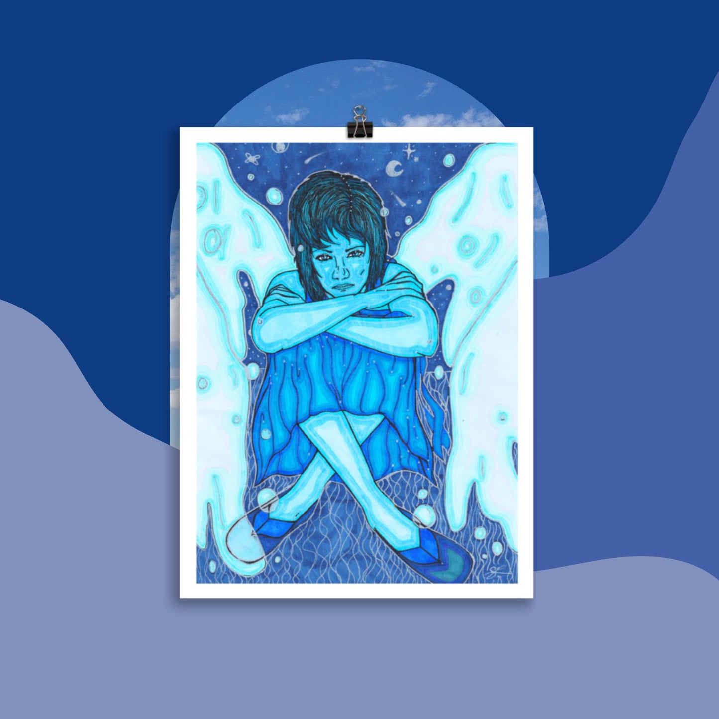 Lapis, custom size poster print