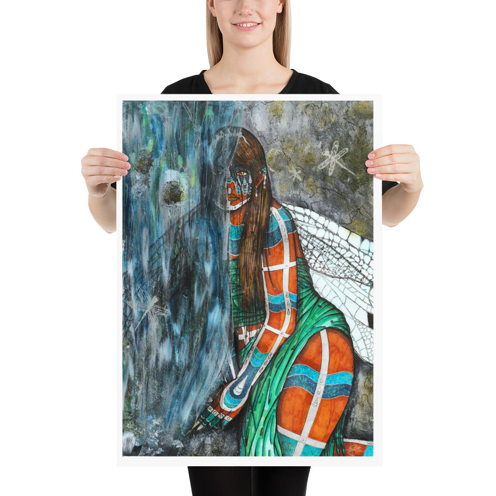 Killara, the water weaver, custom size print