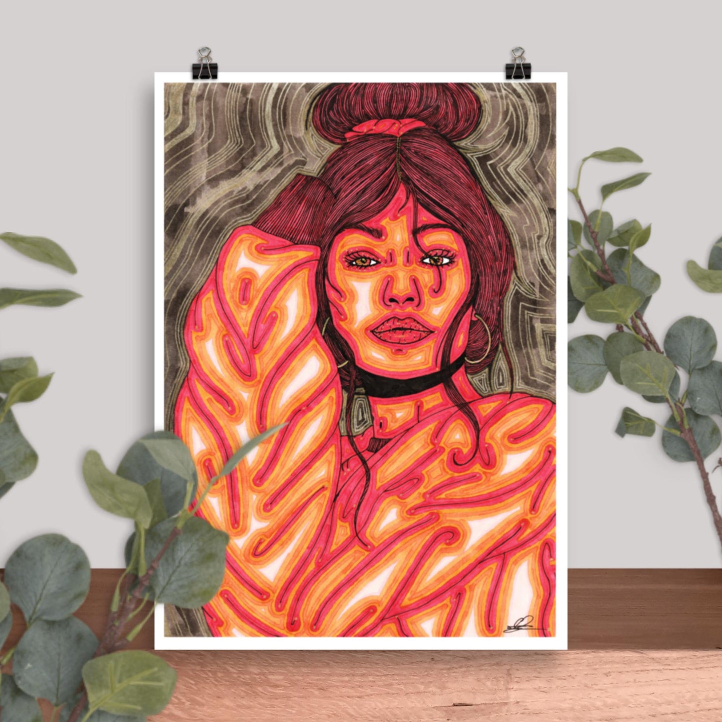 Sierra, custom size poster print
