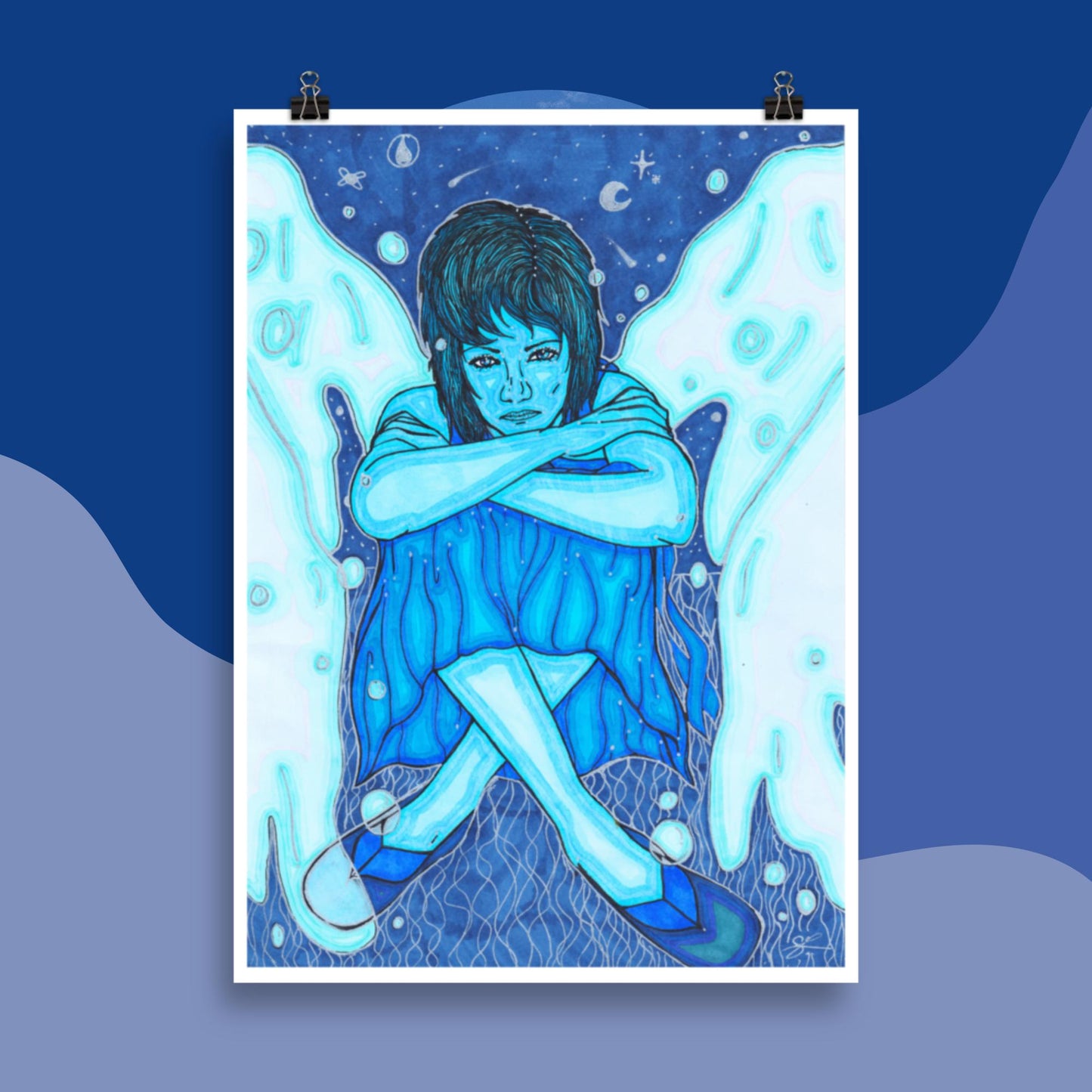 Lapis, custom size poster print