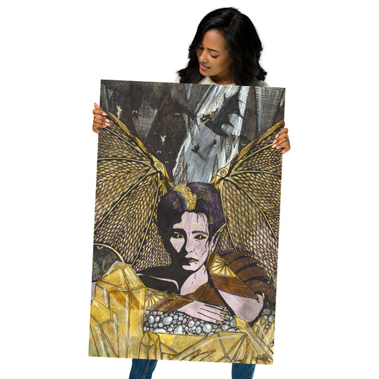 Gilda, the gem keeper, custom poster print