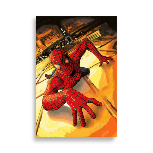 Spiderman 2002, unofficial Poster print
