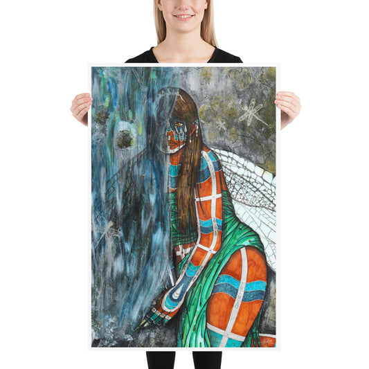 Killara, the water weaver, custom size print