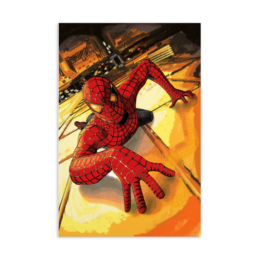 Spiderman 2002, unofficial, Postcard