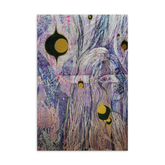 Purple vespertine, Postcard