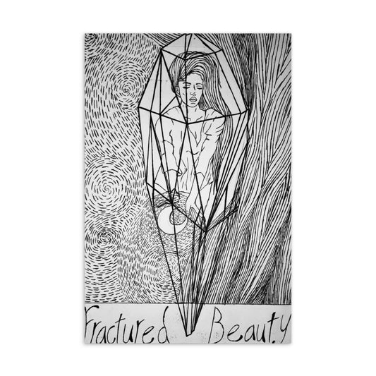 Fractured beauty, Postcard